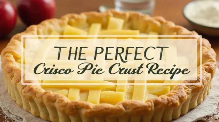 crisco pie crust recipe​