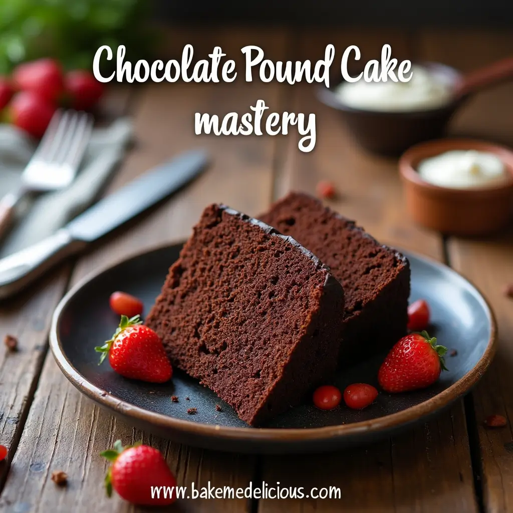 chocolate pound cake 