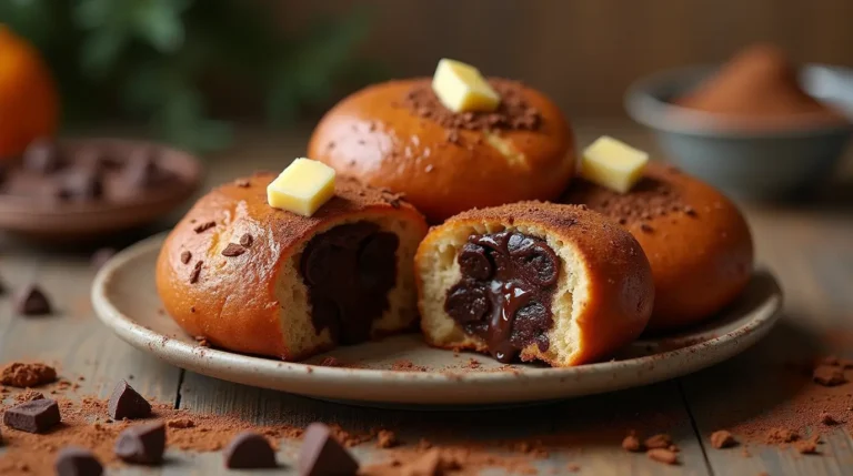 easy chocolate bun recipe