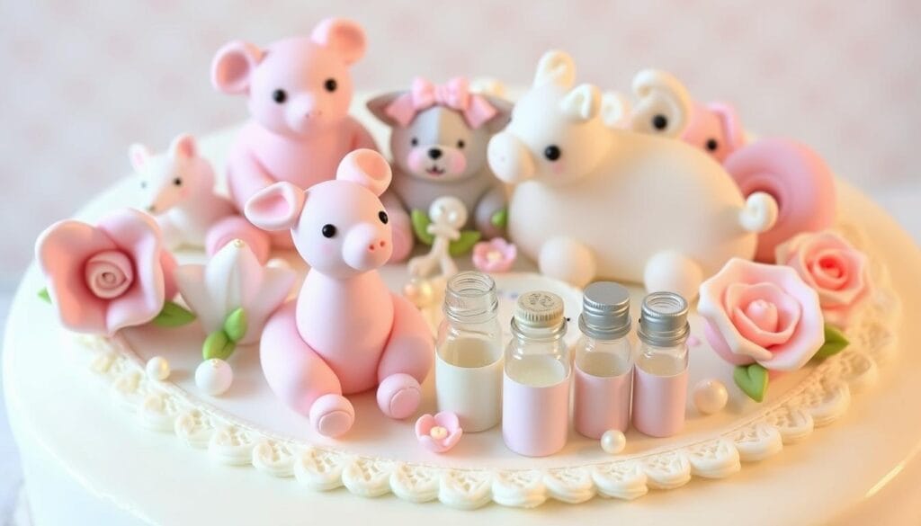 DIY baby shower cake decoration ideas