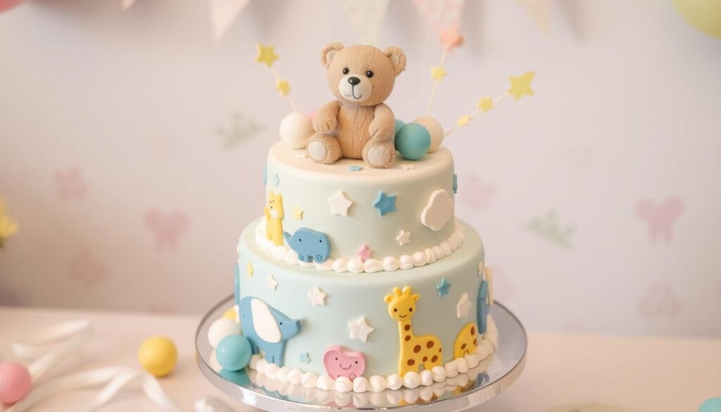 cute baby shower cakes for boys